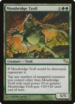 Mossbridge Troll #123 · Magic: The Gathering