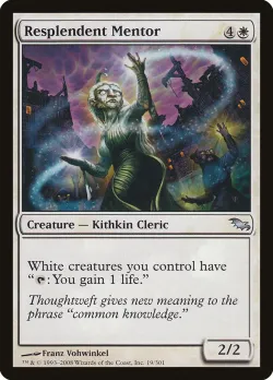 Resplendent Mentor #19 · Magic: The Gathering
