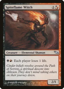 Spiteflame Witch #197 · Magic: The Gathering