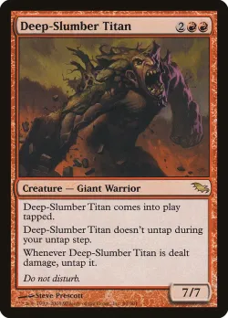 Deep-Slumber Titan #89 · Magic: The Gathering