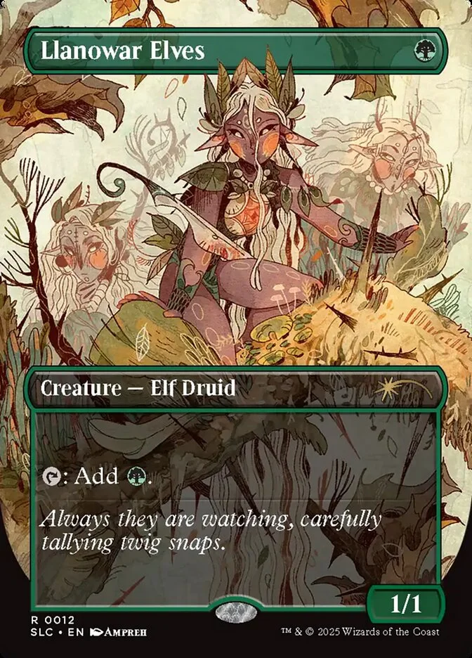 Llanowar Elves 「SLC/12」「EN」