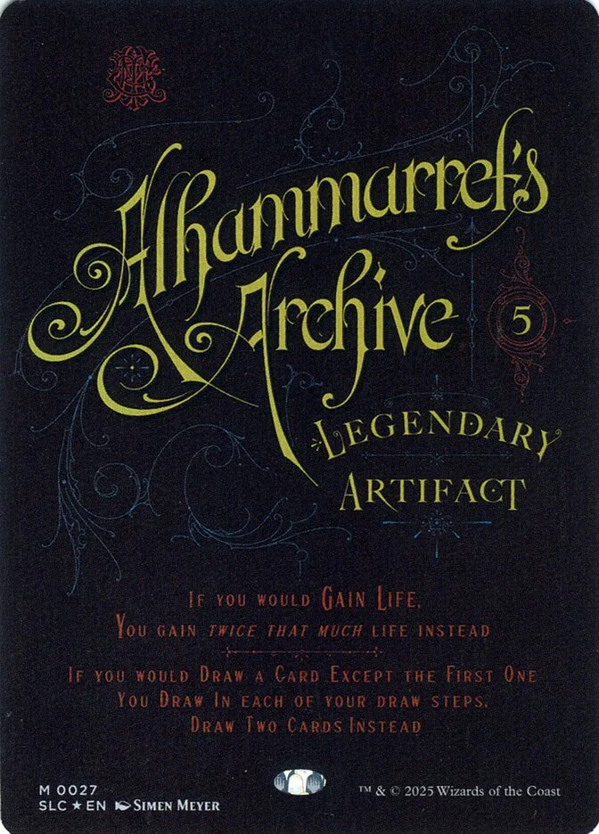 Alhammarret's Archive 「SLC/27」「EN」