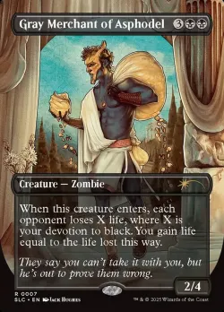 Gray Merchant of Asphodel #7 · Magic: The Gathering