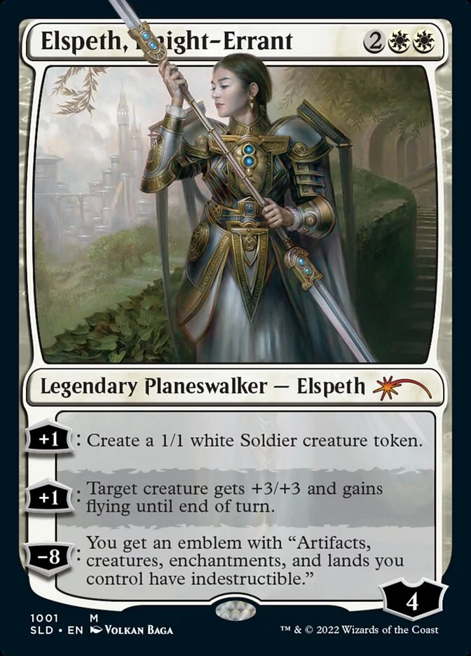 Elspeth, Knight-Errant 「SLD/1001」「EN」