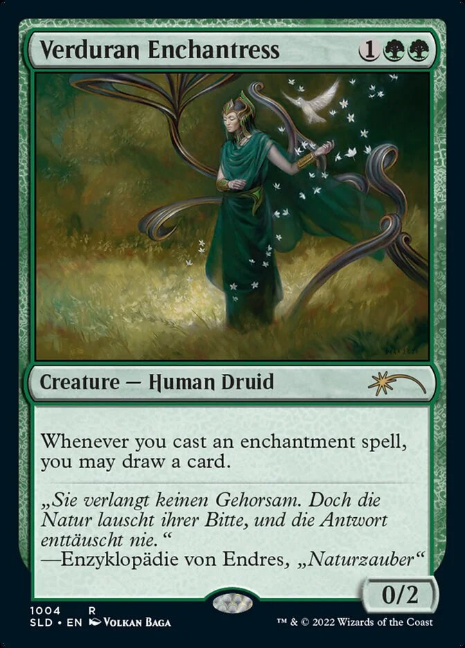 Verduran Enchantress 「SLD/1004」「EN」