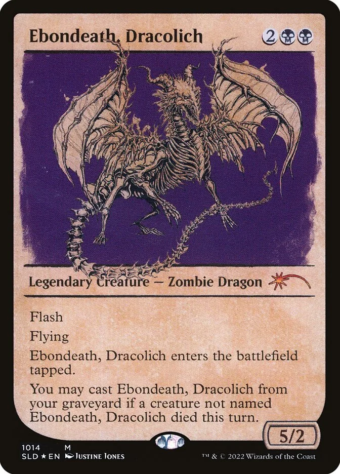Ebondeath, Dracolich 「SLD/1014」「EN」