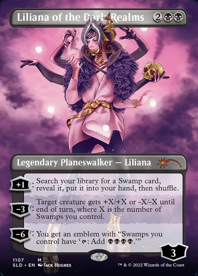Liliana of the Dark Realms 「SLD/1107」「EN」
