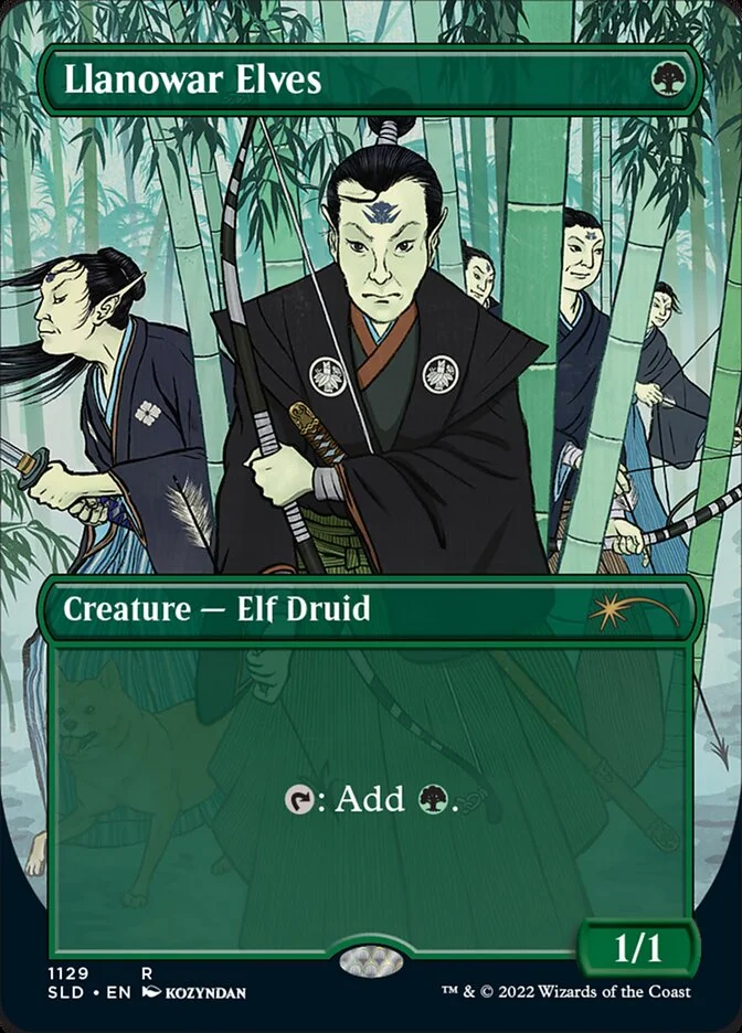 Llanowar Elves 「SLD/1129」「EN」