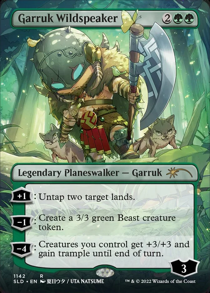 Garruk Wildspeaker 「SLD/1142」「EN」