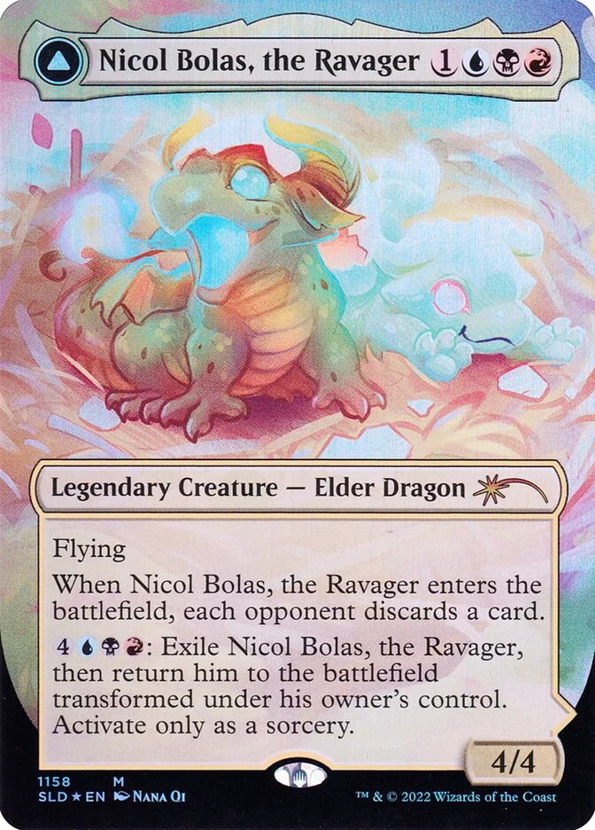 Nicol Bolas, the Ravager // Nicol Bolas, the Arisen 「SLD/1158」「EN」