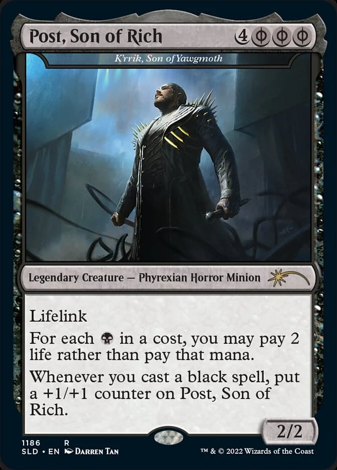 K'rrik, Son of Yawgmoth 「SLD/1186」「EN」