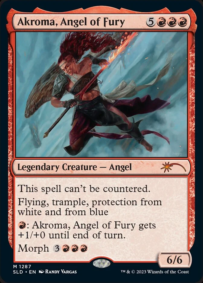 Akroma, Angel of Fury 「SLD/1287」「EN」
