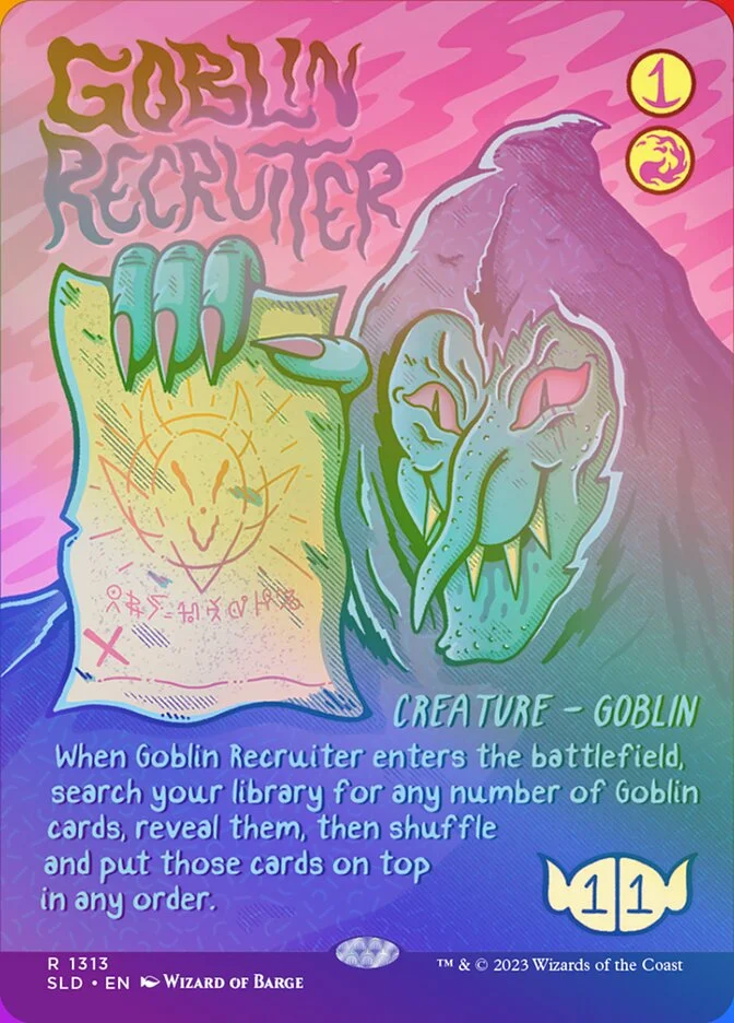 Goblin Recruiter 「SLD/1313★」「EN」