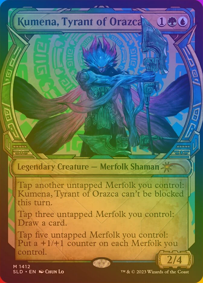Kumena, Tyrant of Orazca 「SLD/1412★」「EN」