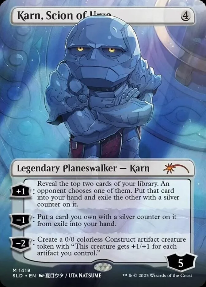 Karn, Scion of Urza 「SLD/1419」「EN」