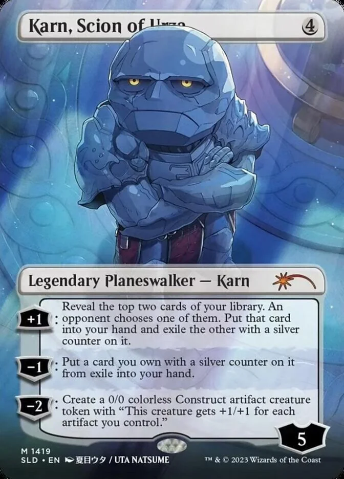Karn, Scion of Urza 「SLD/1419★」「EN」