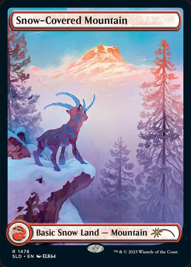 Snow-Covered Mountain 「SLD/1476」「EN」