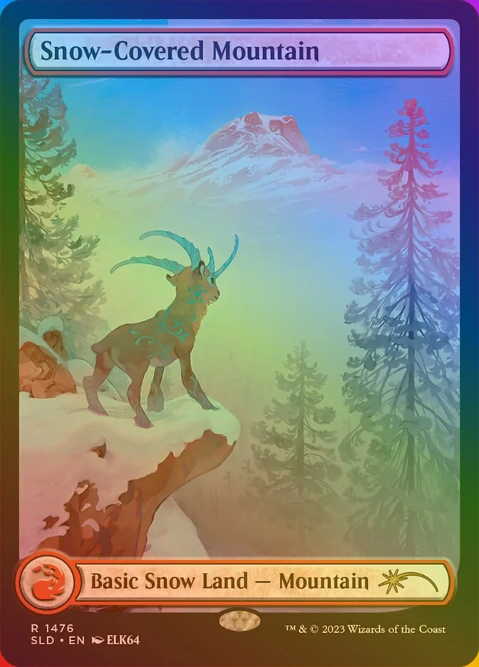 Snow-Covered Mountain 「SLD/1476★」「EN」