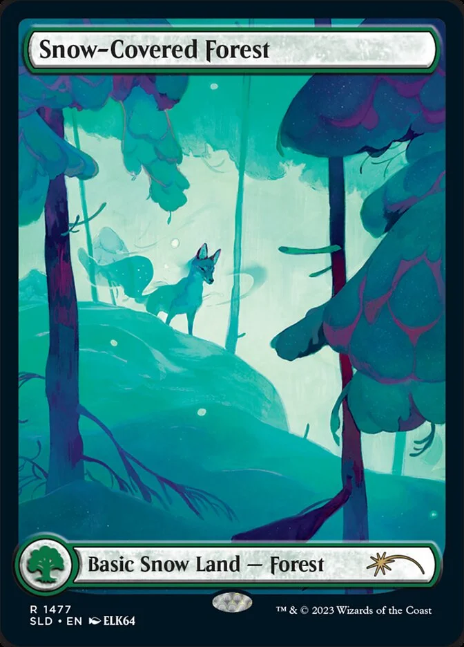 Snow-Covered Forest 「SLD/1477」「EN」