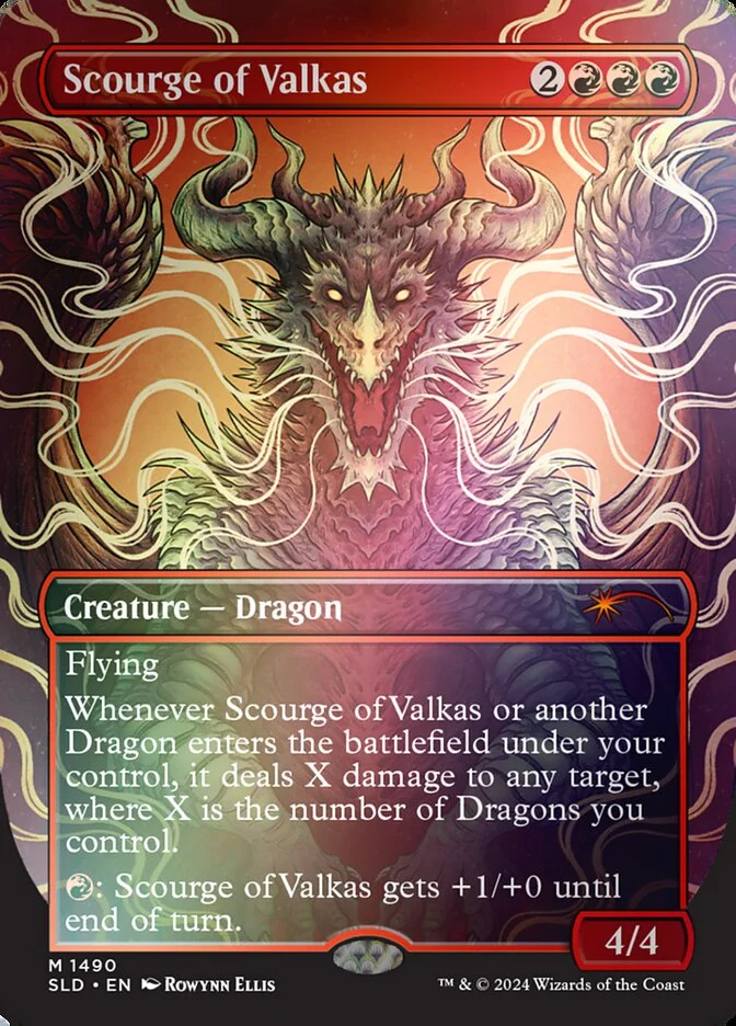 Scourge of Valkas 「SLD/1490★」「EN」