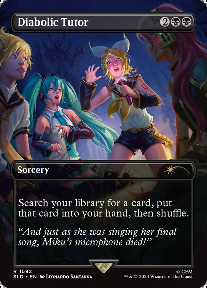 Diabolic Tutor 「SLD/1592」「EN」
