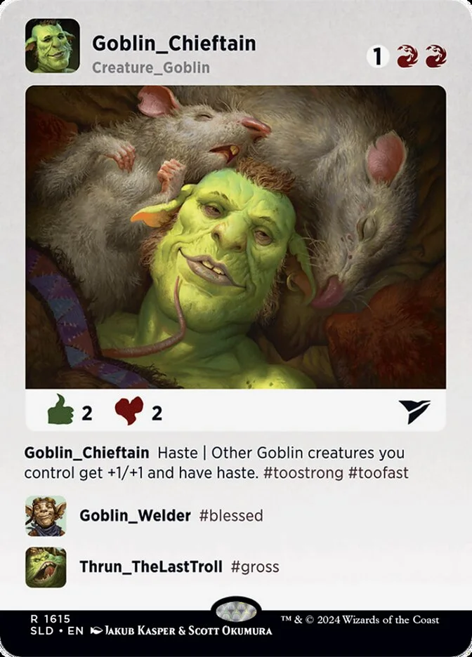Goblin Chieftain 「SLD/1615」「EN」