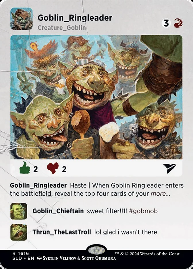 Goblin Ringleader 「SLD/1616」「EN」