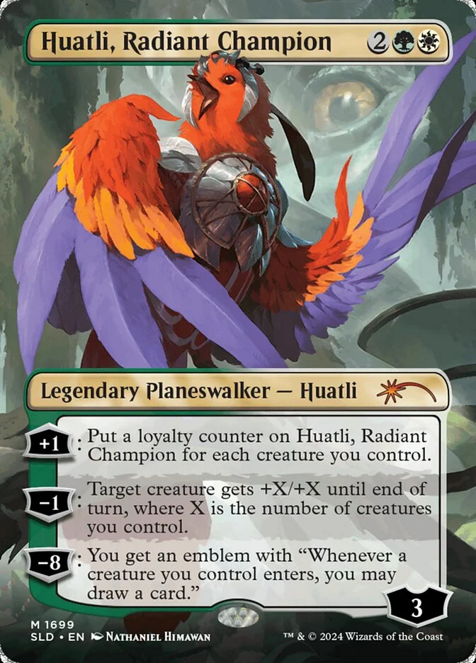 Huatli, Radiant Champion 「SLD/1699」「EN」