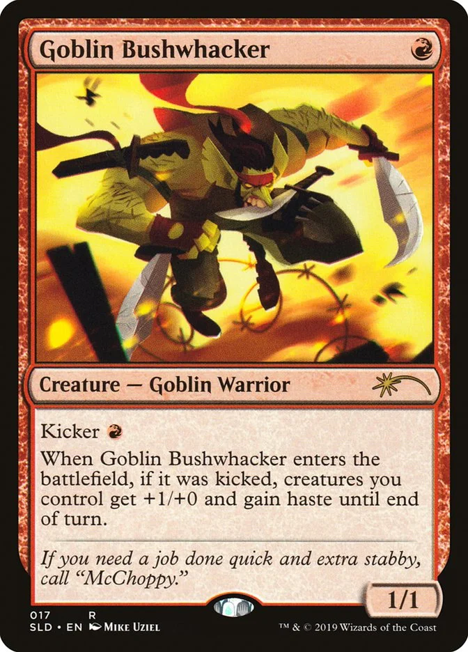 Goblin Bushwhacker 「SLD/17」「EN」
