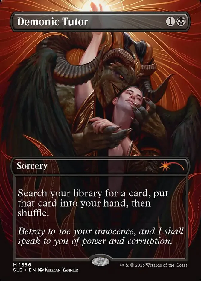 Demonic Tutor 「SLD/1856」「EN」