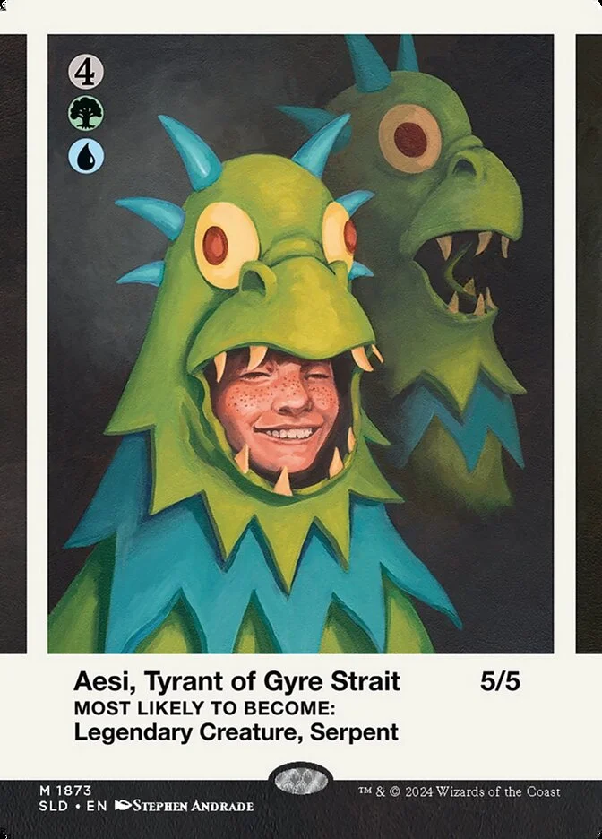 Aesi, Tyrant of Gyre Strait // Aesi, Tyrant of Gyre Strait 「SLD/1873」「EN」
