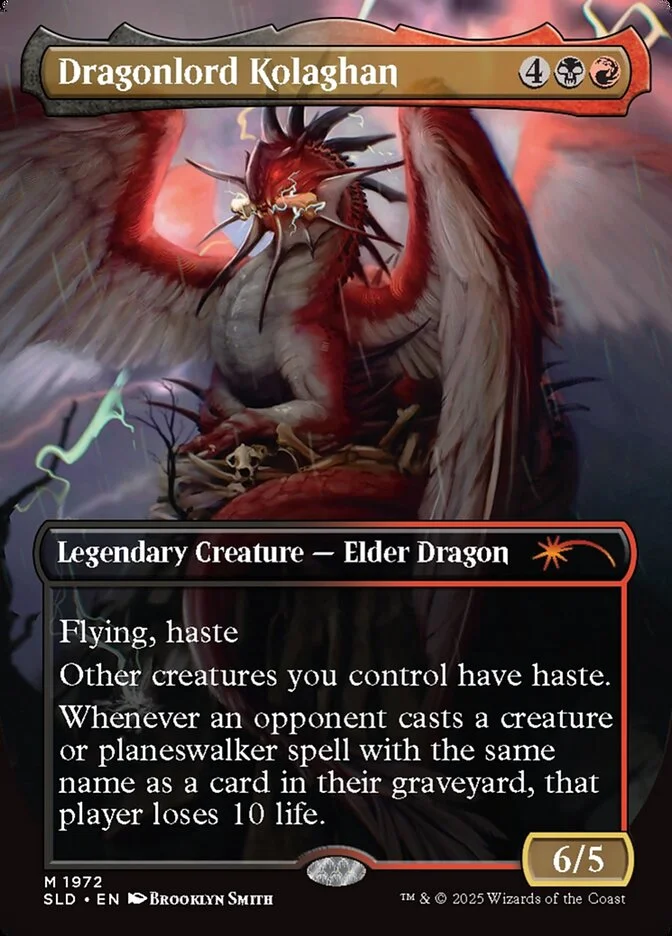 Dragonlord Kolaghan // Dragonlord Kolaghan 「SLD/1972」「EN」