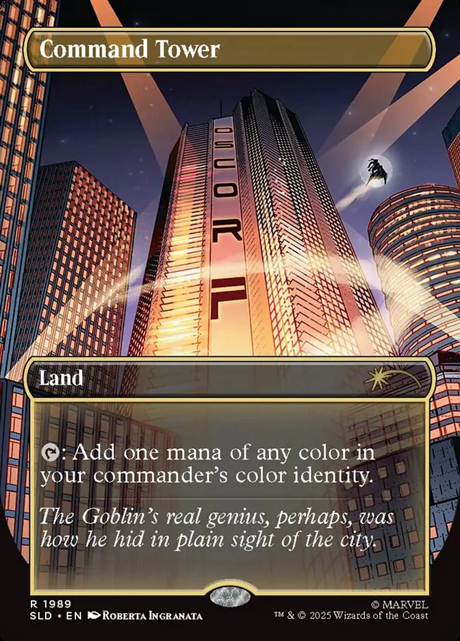 Command Tower 「SLD/1989」「EN」