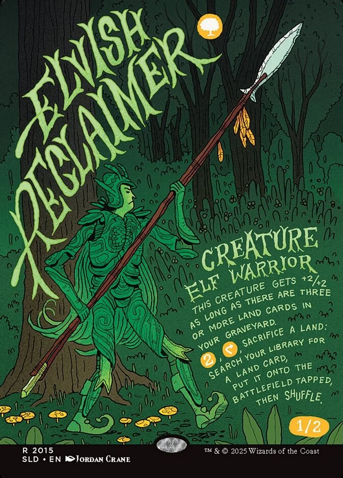 Elvish Reclaimer 「SLD/2015」「EN」