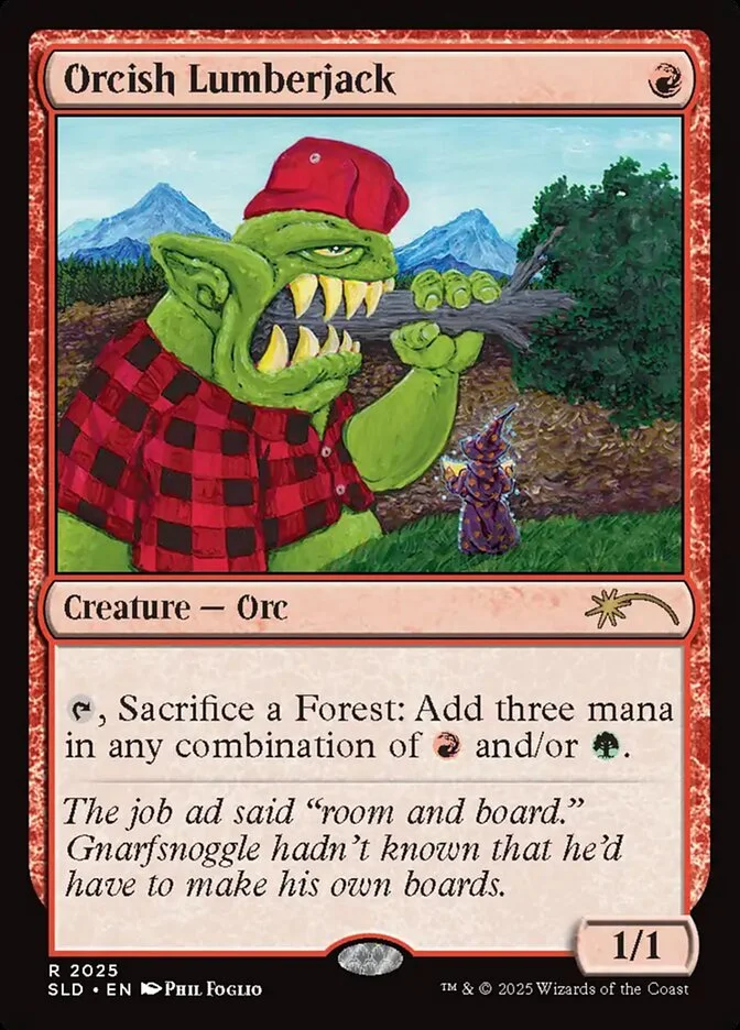 Orcish Lumberjack 「SLD/2025」「EN」