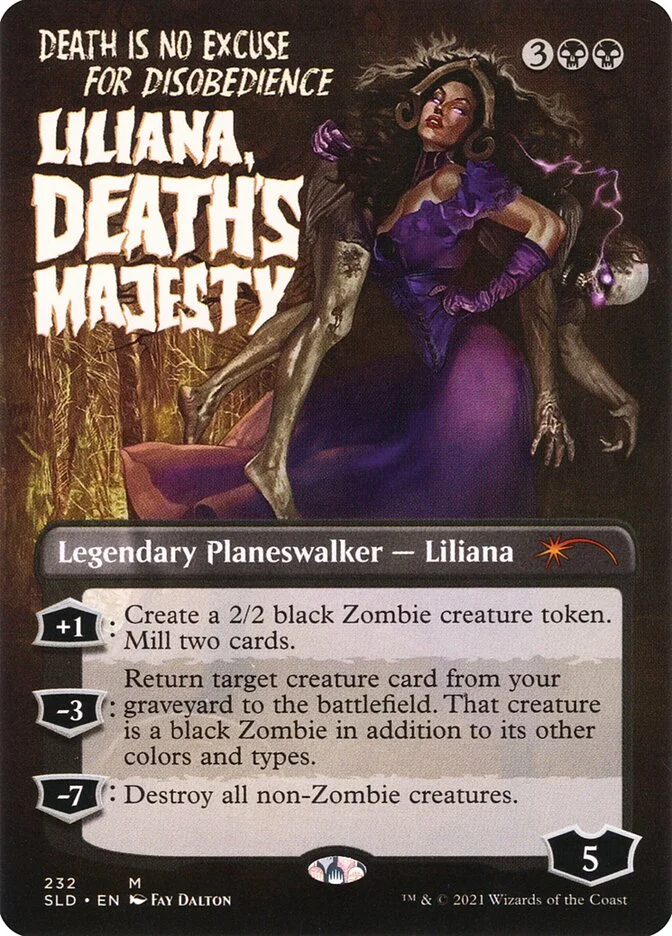 Liliana, Death's Majesty 「SLD/232」「EN」