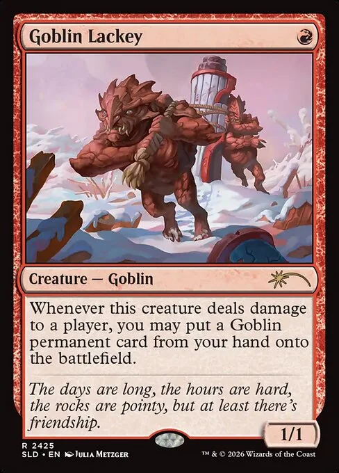 Goblin Lackey 「SLD/2425」「EN」