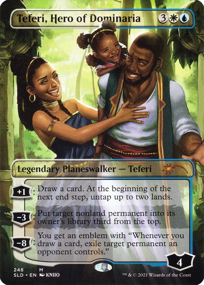 Teferi, Hero of Dominaria 「SLD/248」「EN」