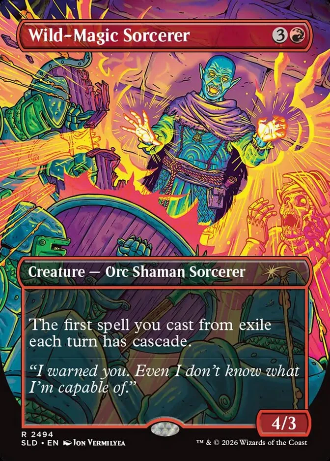 Wild-Magic Sorcerer 「SLD/2494」「EN」