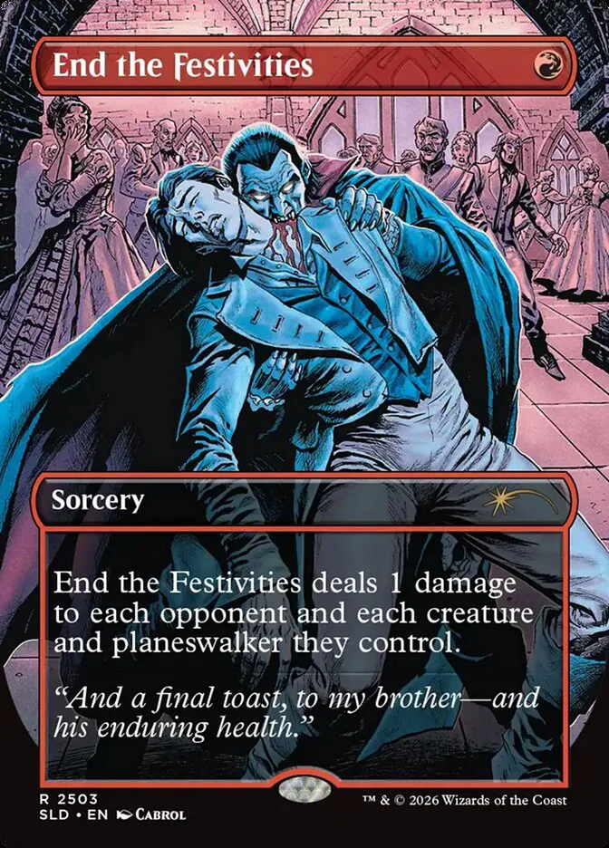 End the Festivities 「SLD/2503」「EN」