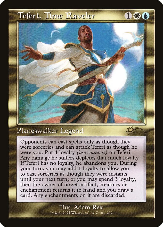 Teferi, Time Raveler 「SLD/252」「EN」