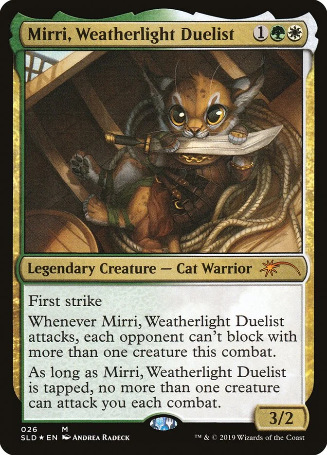 Mirri, Weatherlight Duelist 「SLD/26」「EN」
