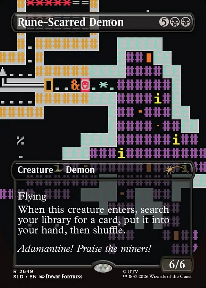 Rune-Scarred Demon 「SLD/2649」「EN」