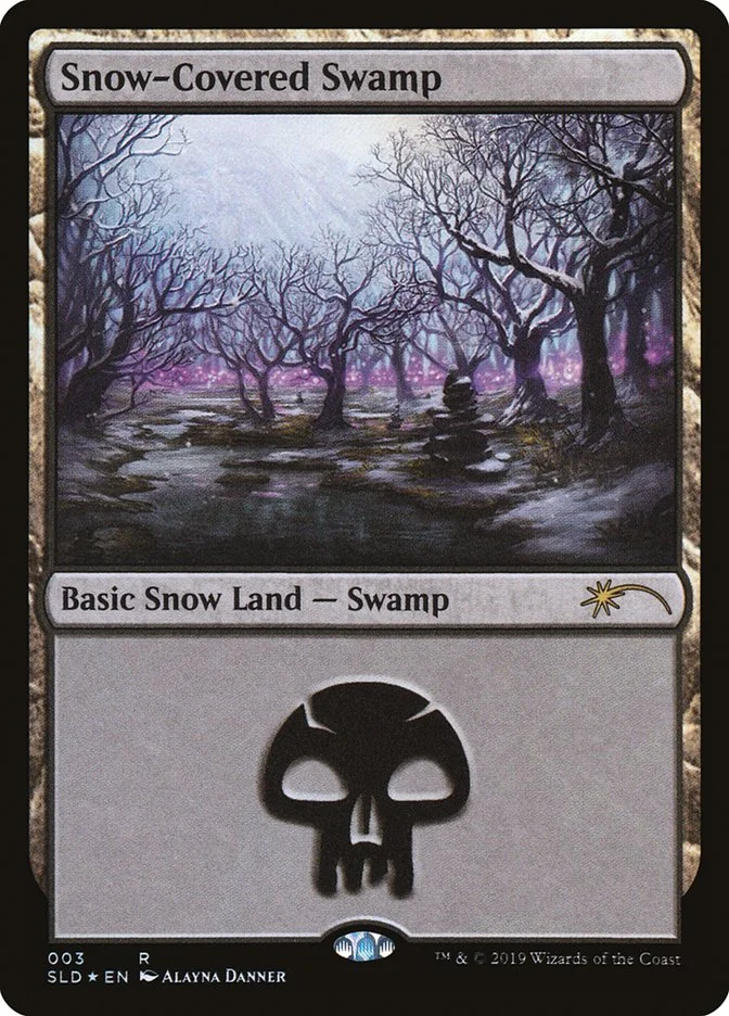 Snow-Covered Swamp 「SLD/3」「EN」