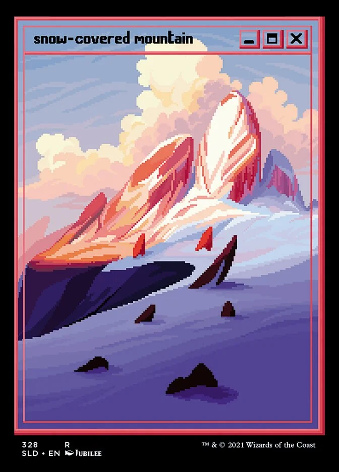 Snow-Covered Mountain 「SLD/328」「EN」