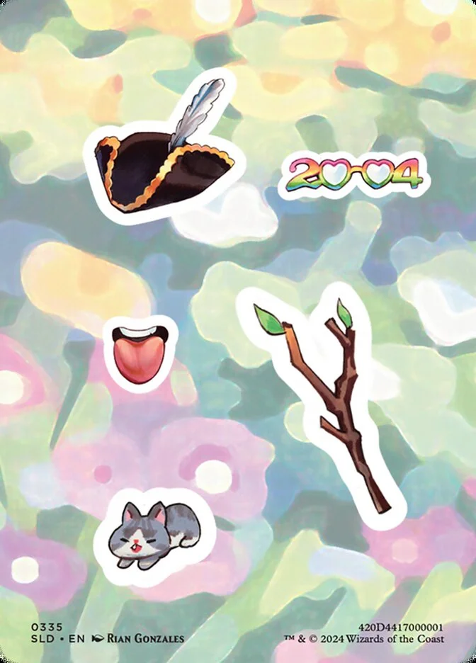 Sticker sheet 「SLD/335」「EN」