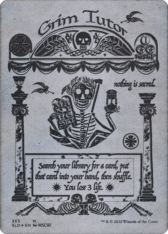 Grim Tutor 「SLD/365」「EN」