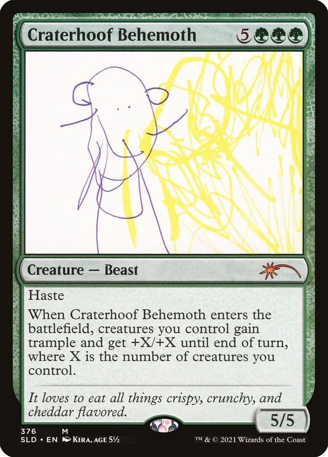 Craterhoof Behemoth 「SLD/376」「EN」
