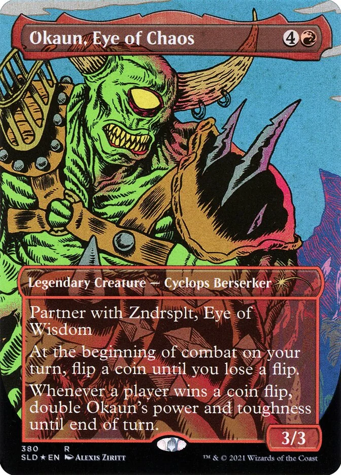Okaun, Eye of Chaos // Okaun, Eye of Chaos 「SLD/380」「EN」