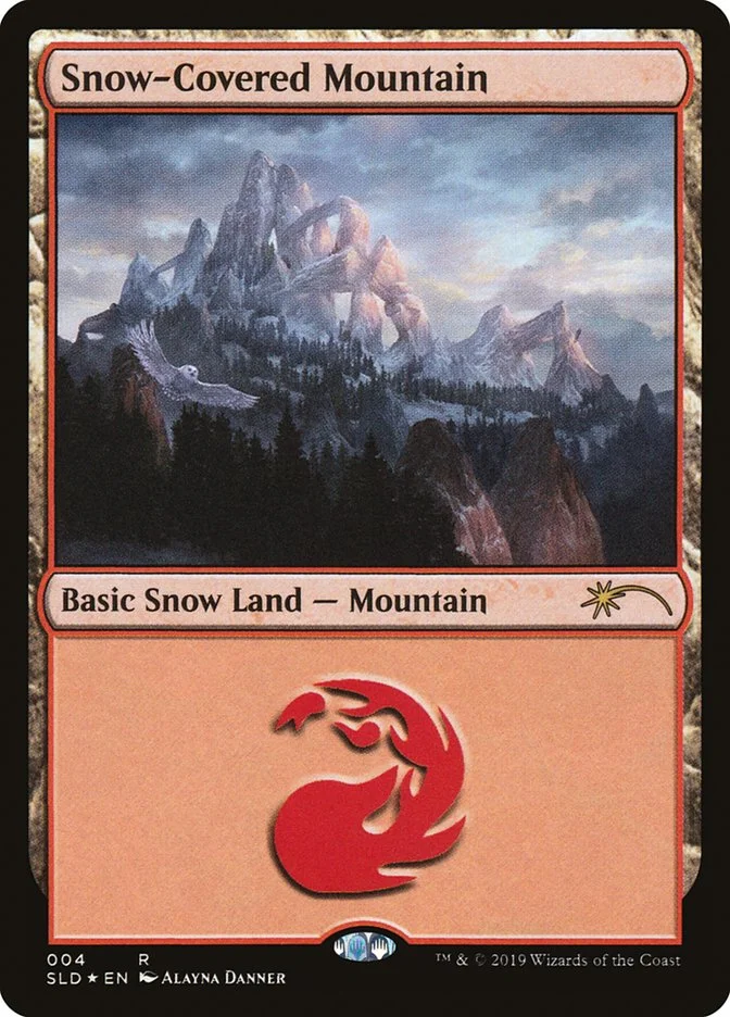 Snow-Covered Mountain 「SLD/4」「EN」